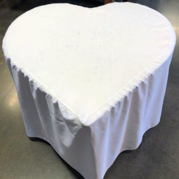 Heart Shaped Tablecloth