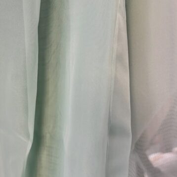 56"X' 8" SHEER AQUA DRAPE