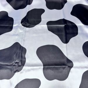 72X72 SATIN COW TABLECLOTH