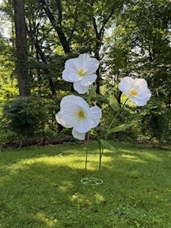 GIANT 3 WHITE FLOWER SET