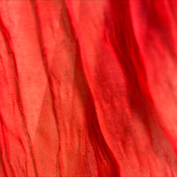 RED 10' CHEESECLOTH RUNNER